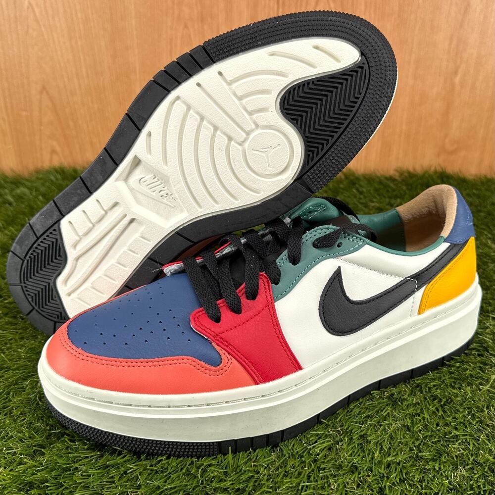 Jordan 1 Elevate Low SE Multi-Color Sneakers DX3951-100 Women’s 10.5 / Men's 9